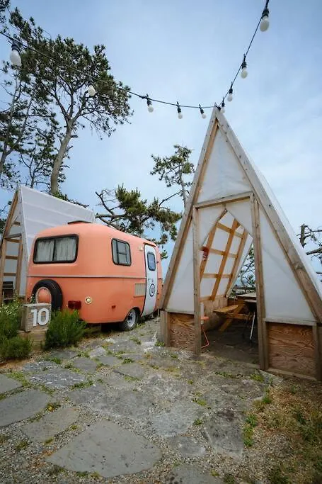 Campingplatz Hotel The Moving Caravan Busan